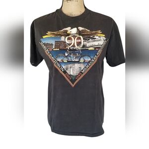 Harley Davidson Vintage 1993 Single Stitch 90th Anniversary Size M